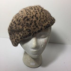 Collectible Tam Leopard Rabbit Blend Romantic Hat